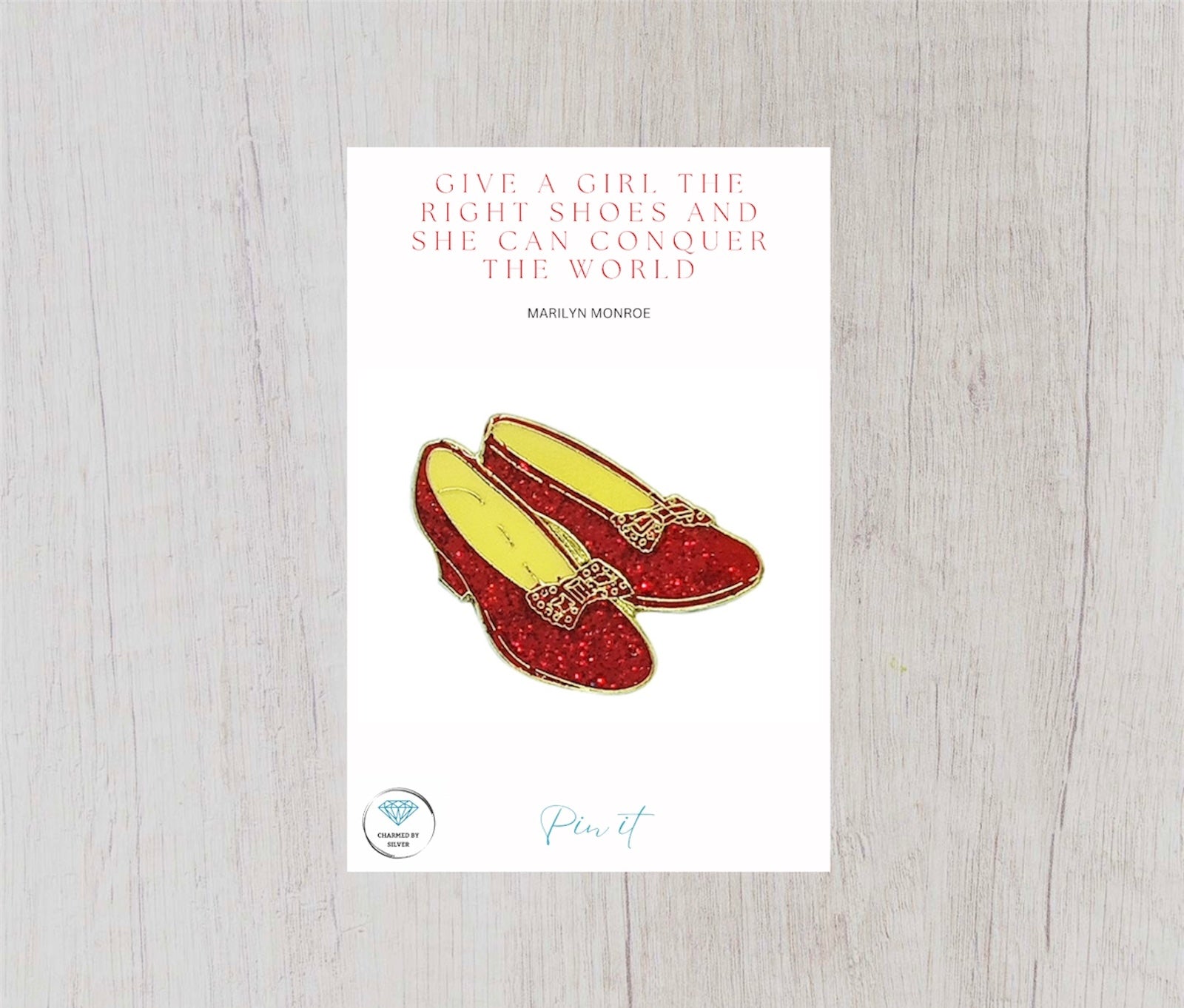 Ruby Red Glitter Shoes