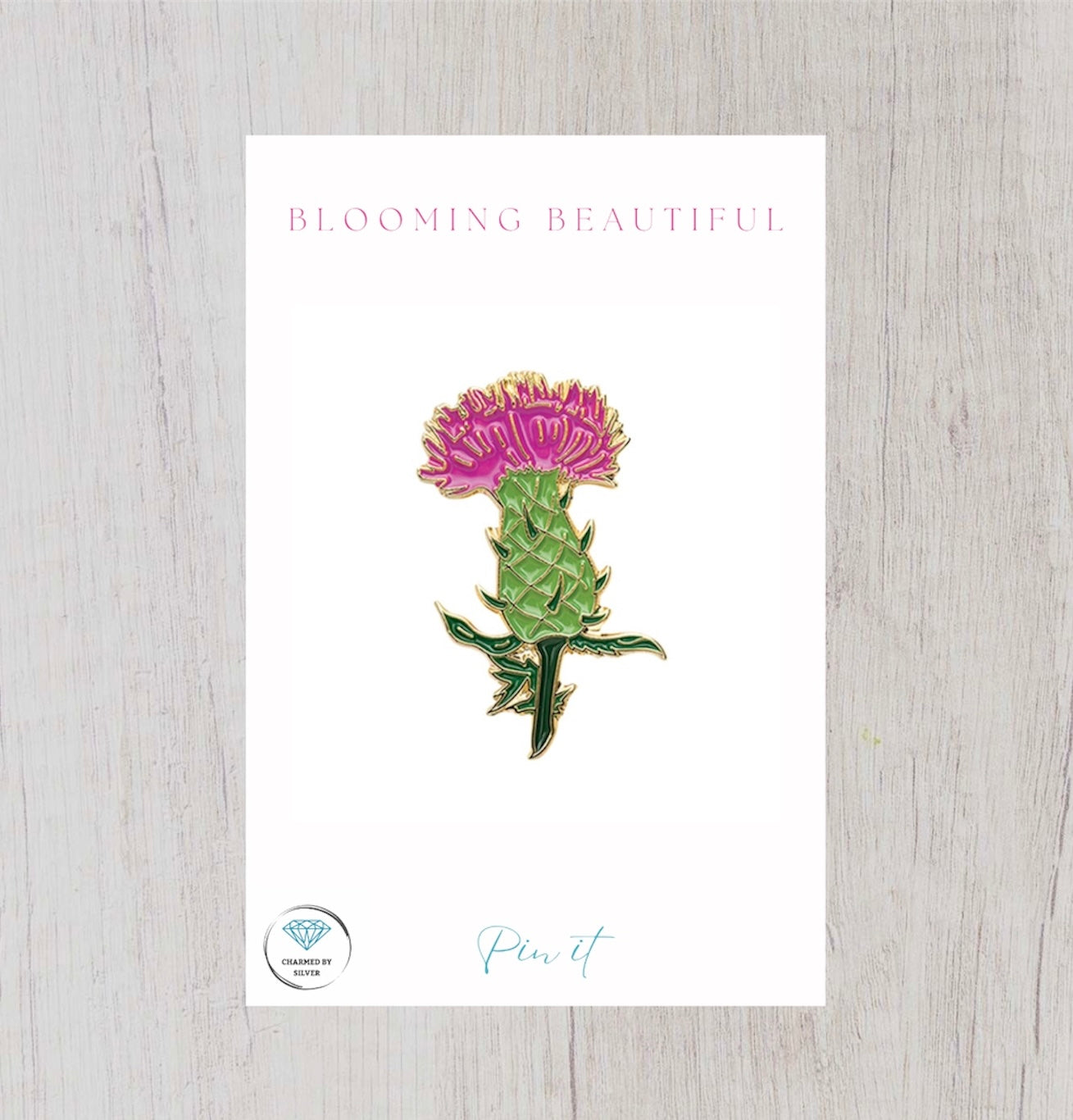 Thistle Enamel Pin
