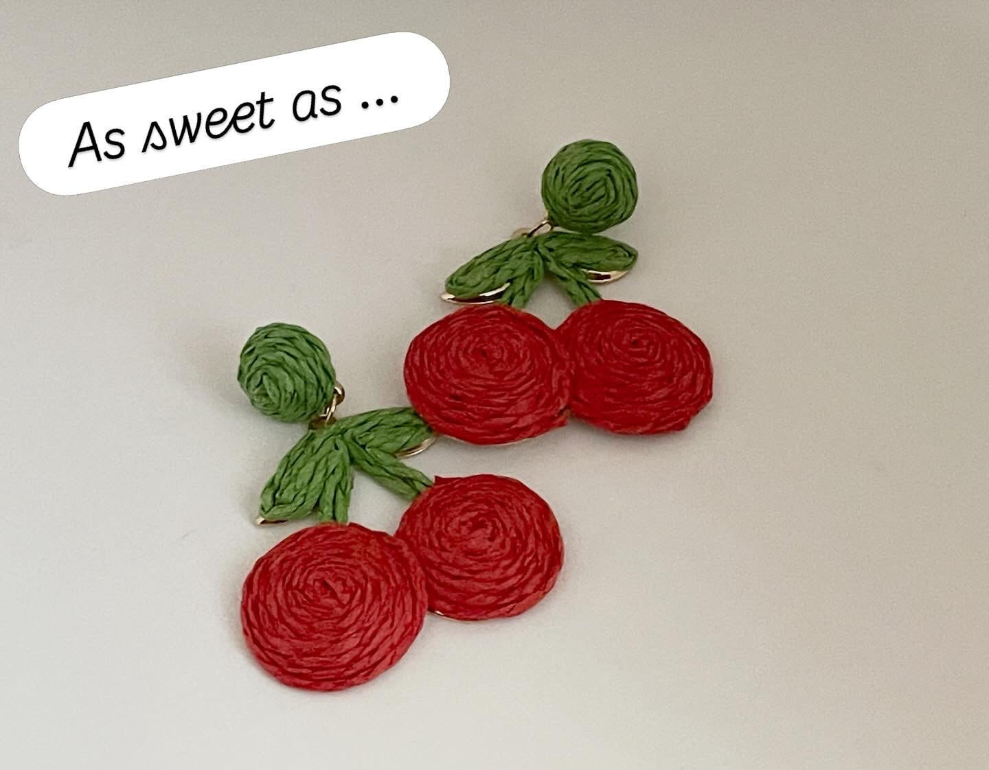 Red Cherry Earrings - Be Bold