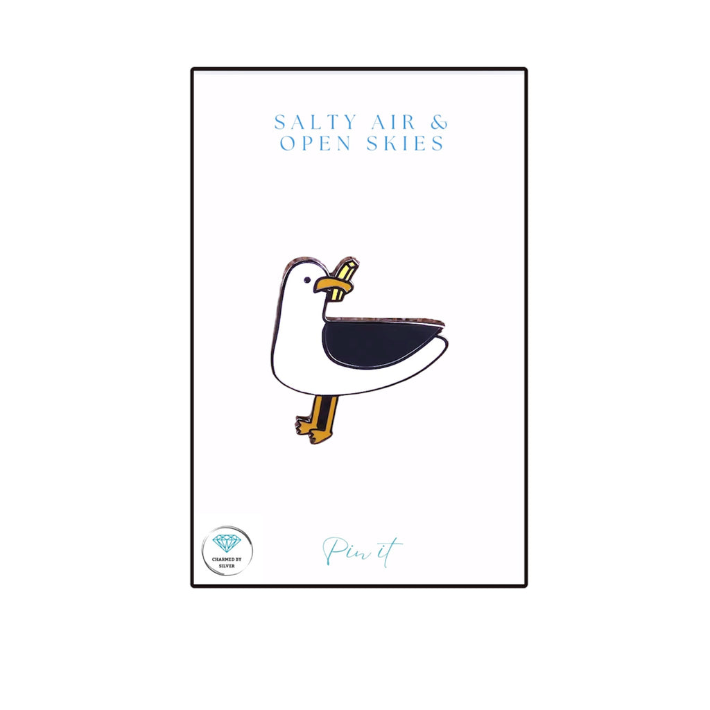 Salty Seas & Coastal Vibes Enamel Pin