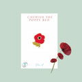 Mini Poppy Enamel Pin