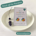 Rainbow Flower Earrings