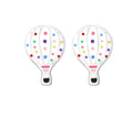 Sterling Silver Hot Air Balloon Earrings