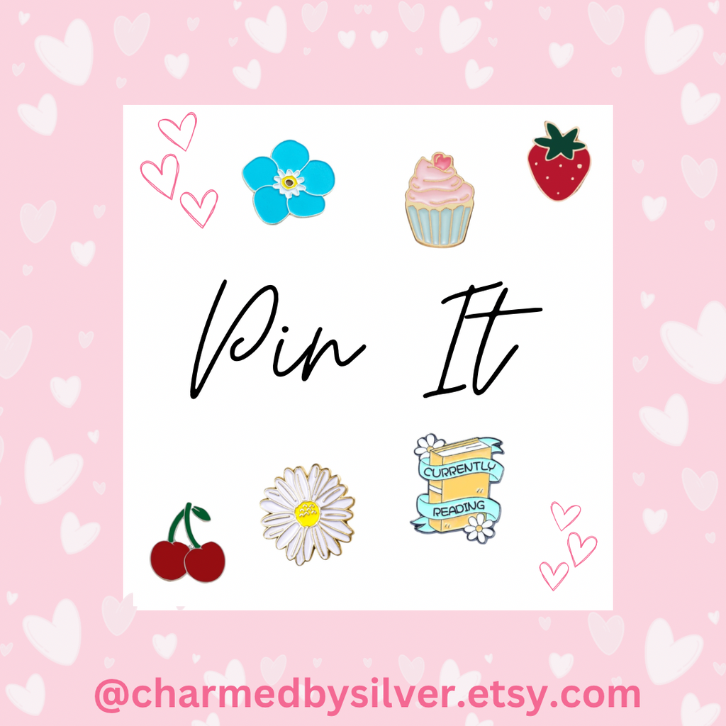 Forget-me-not Enamel Pin