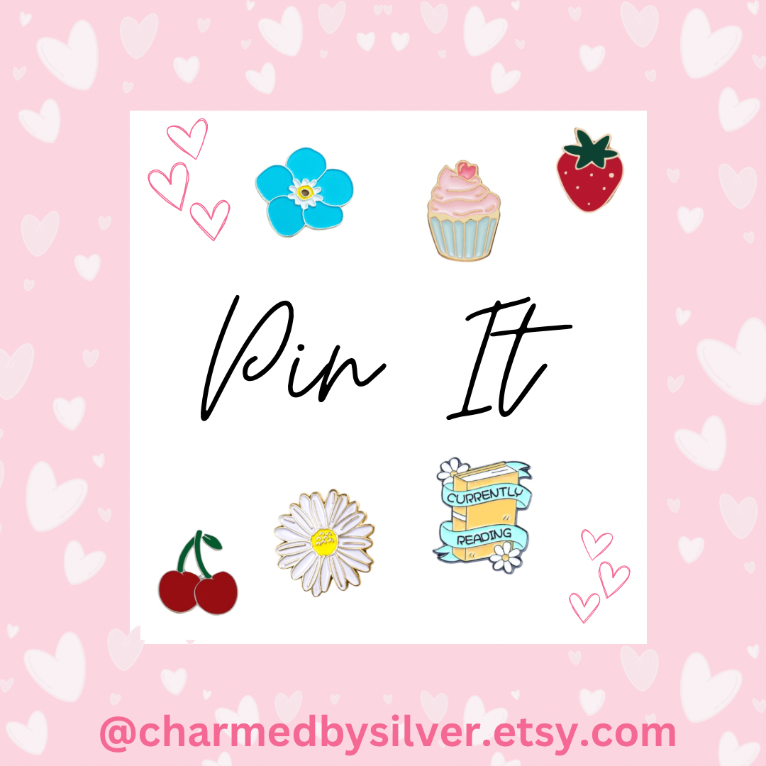 Forget-me-not Enamel Pin