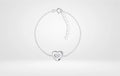 Sterling Silver Heart Bracelet
