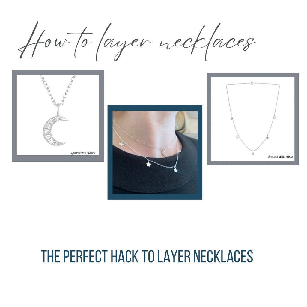 Sterling Silver Stars Necklace