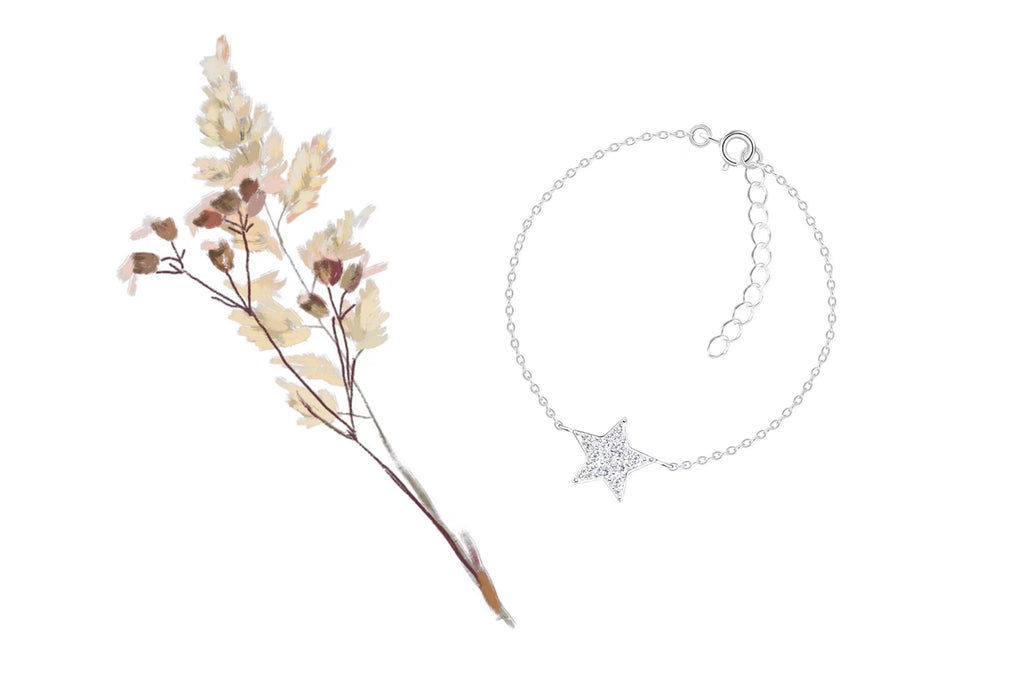 Sterling Silver Mini Heart Bracelet