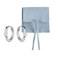 Sterling Silver Trio of Stars Huggie Hoops